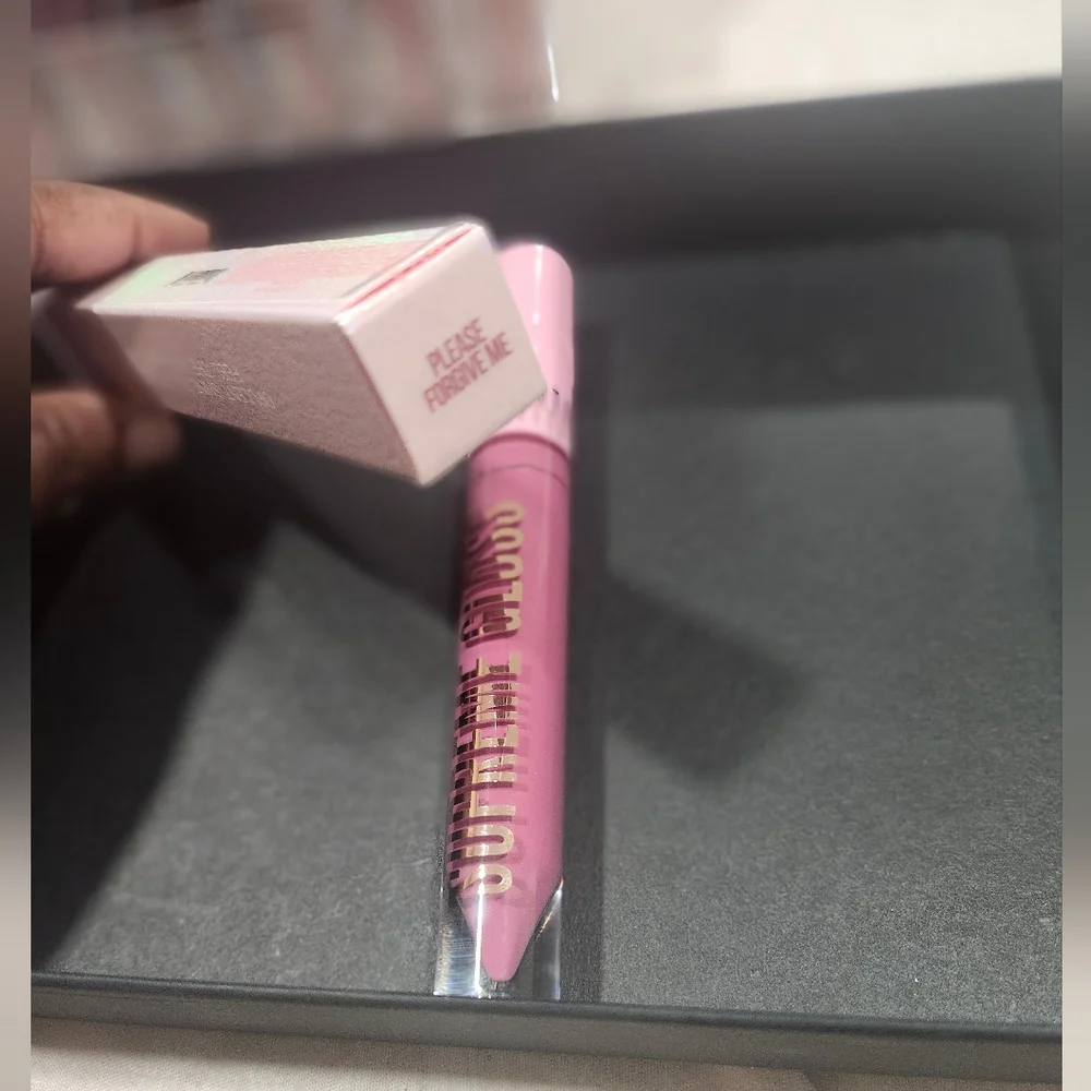 Jeffree Star Pink Lip Balm Gloss - Please Forgive Me